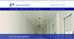 Desktop Screenshot of dimatrading.com