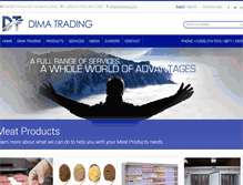 Tablet Screenshot of dimatrading.com